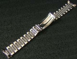   Band Unused 18mm Seiko Japan Stainless Steel Beads of Rice  