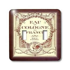 Florene Vintage   French Merlot Color Perfume Ad   Light Switch Covers 