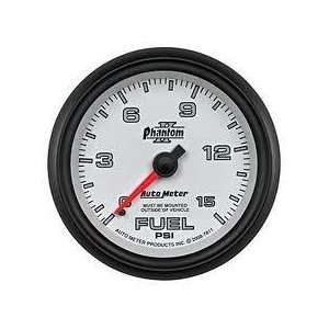  Auto Meter 7811 Phantom II Mechanical Fuel Pressure Gauge 