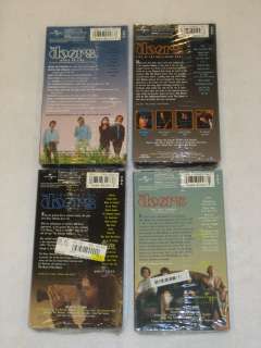 DOORS VIDEO & BOOK COLLECTION 4 VHS Still Sealed in Shrink & 8 