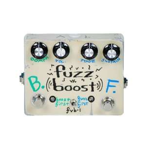  NoiseKICK FX FUZZ vs. BOOST FVB 1 Pedal Busted Nut 