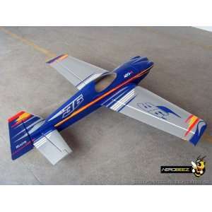   Scale MXS R 30cc Gas 3D Aerobatic ARF RC Airplane Blue Toys & Games