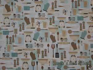 Cookware Kitchen Tools Shakers Diner Curtain Valance  