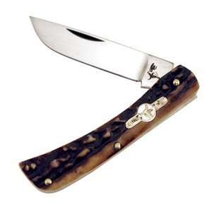  Frost Cutlery   German Bull Stag Dirtbuster Jr. 3 3/4 in 