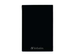   Verbatim Acclaim 750GB USB 2.0 Piano Black External Hard Drive 97385