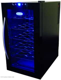 AW 180E NewAir 18 Bottle Thermoelectric Wine Cooler With Touch Screen