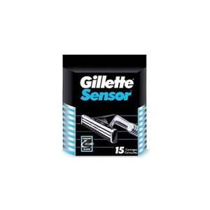 Gillette Sensor Shaving Cartridges for Men (15 Cartridges)