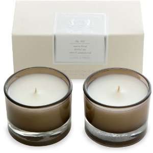  Aquiesse Luxe Linen Votive Candle Set of Two