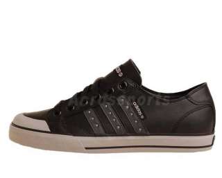 Adidas Neo Label Clemente Stripe Lo Rivet Black 2011 Mens Casual Shoes 