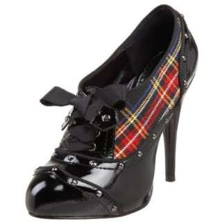  Betsey Johnson Womens Kadina Plaid Oxford Shoes