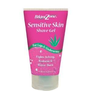 Bikini Zone Sensitive Skin Shave Gel    4 oz (Quantity of 5)