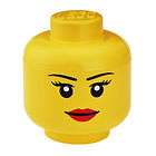 LEGO STORAGE GIRL HEAD (SMALL) NEW & SEALED FURNITURE