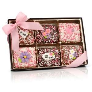 Mothers Day Belgian Chocolate Graham Crackers  Gift Box of 12