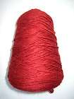1lb cone Lambs Pride Bulky Wool Mohair Yarn SPICE RED M145