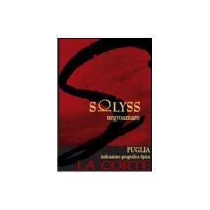  2009 La Corte Solyss Negroamaro 750ml Grocery & Gourmet 