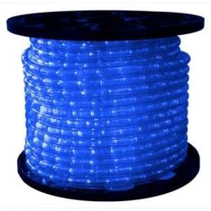 Blue 2 Wire LED Rope Light   164ft   Boat Home Lighting  