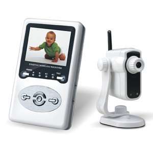 Digital Baby Monitor Handheld 2.5 Lcd Color Video and 2.4ghz Wireless 
