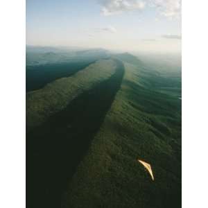Hang Glider over Massanutten Mountain, Shenandoah Valley Premium 