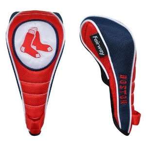   Red Sox Golf Club Shaft Gripper Fairway Head Cover