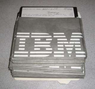 Lot of 13 Vintage Used IBM 3174 5.25 Floppy Disk Media  