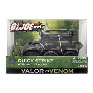 Gi Joe A Real American Hero Valor Vs Venom Quick Strike & Sgt Bazooka