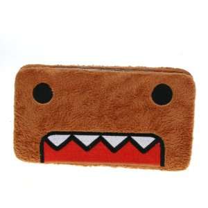   Domo Kun Domo Face Fuzzy Double Sided Hinge Wallet 