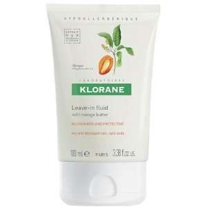  Klorane Leave In Fluid with Mango Butter 3.4 oz (Quantity 