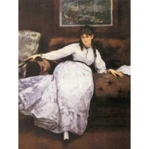    Le Repos ( Portrait Of Bermorisot) Poster Print