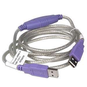  USB 2.0 Multi LinQ PC to PC File Transfer Cable (Purple 