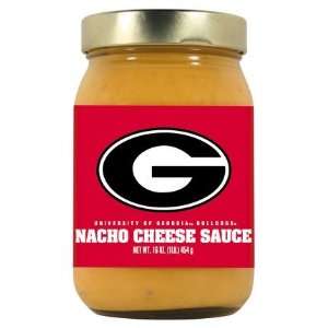 Hot Sauce Harrys 3307 GEORGIA Bulldogs Nacho Cheese Dip   16oz