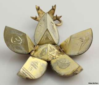 Star folding Masonic balls are the rarest and are quite the collector 