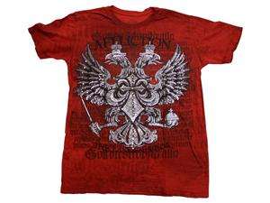   Signature Series S/S Guys T shirt in Red by Affliction Clothing