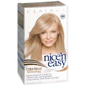  CLAIROL NICE N EASY 102 N LT ASH BL 1 EACH Health 