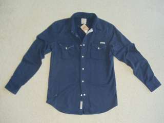 NWT LUCKY BRAND NAVY BUTTON DOWN MENS SWEATERS SZ S, M  