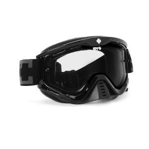 Spy Optic Whip Dual Clear Lens Goggles with Black Enduro Frame