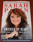 SARAH PALIN Autographed America by Heart 1st Ed Book