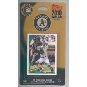  2010 Topps Oakland Athletics Limited Edition 17 Card Team 
