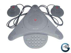 Polycom SoundStation EX with 2 EX Microphones +90d Wnty  