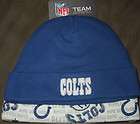 NFL Indianapolis Colts 2 piece Baby Infant Beanie Hat Skull Cap 0 6 