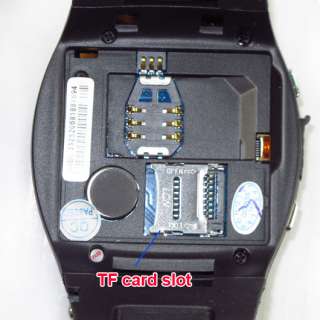 Unlocked Touch Screen Mobile Man Watch GSM Cell Phone Spy Camera  
