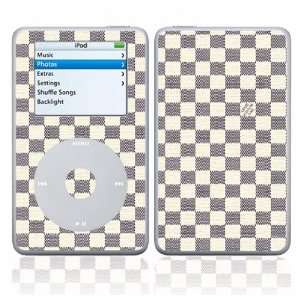 com WHITE CHECKER Design Apple iPod Classic 120GB 6 6G 6th Generation 