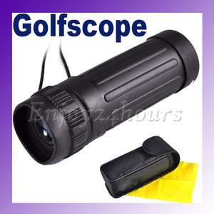 Golfscope Scope Golf  Reticle Range Distance/Finder 8x21 with 