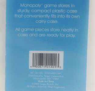 MICHAEL GRAVES 2006 MONOPOLY GAME  