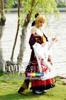   Taken in kind]Vocaloid Len Fleeting Moon Flower Cosplay Costume  
