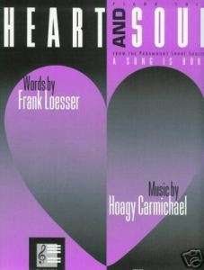 HEART AND SOUL   PIANO SOLO SHEET MUSIC  