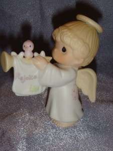 Precious Moments   520268  MIB  Mini Nativity   REJOICE O EARTH  Angel 