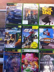   Xbox 360 compatible games w/cases XB04 Need for Speed Underground Mech