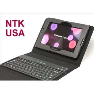  NTK Pemium Wireless Bluetooth Keyboard Folding Folio Leather Stand 