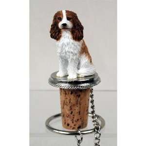  Cavalier King Charles Spaniel, Brown/White Dog Bottle 