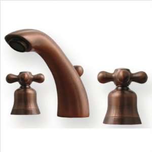  Sink Faucet with Smooth Escutcheons Finish Antique Copper Everything